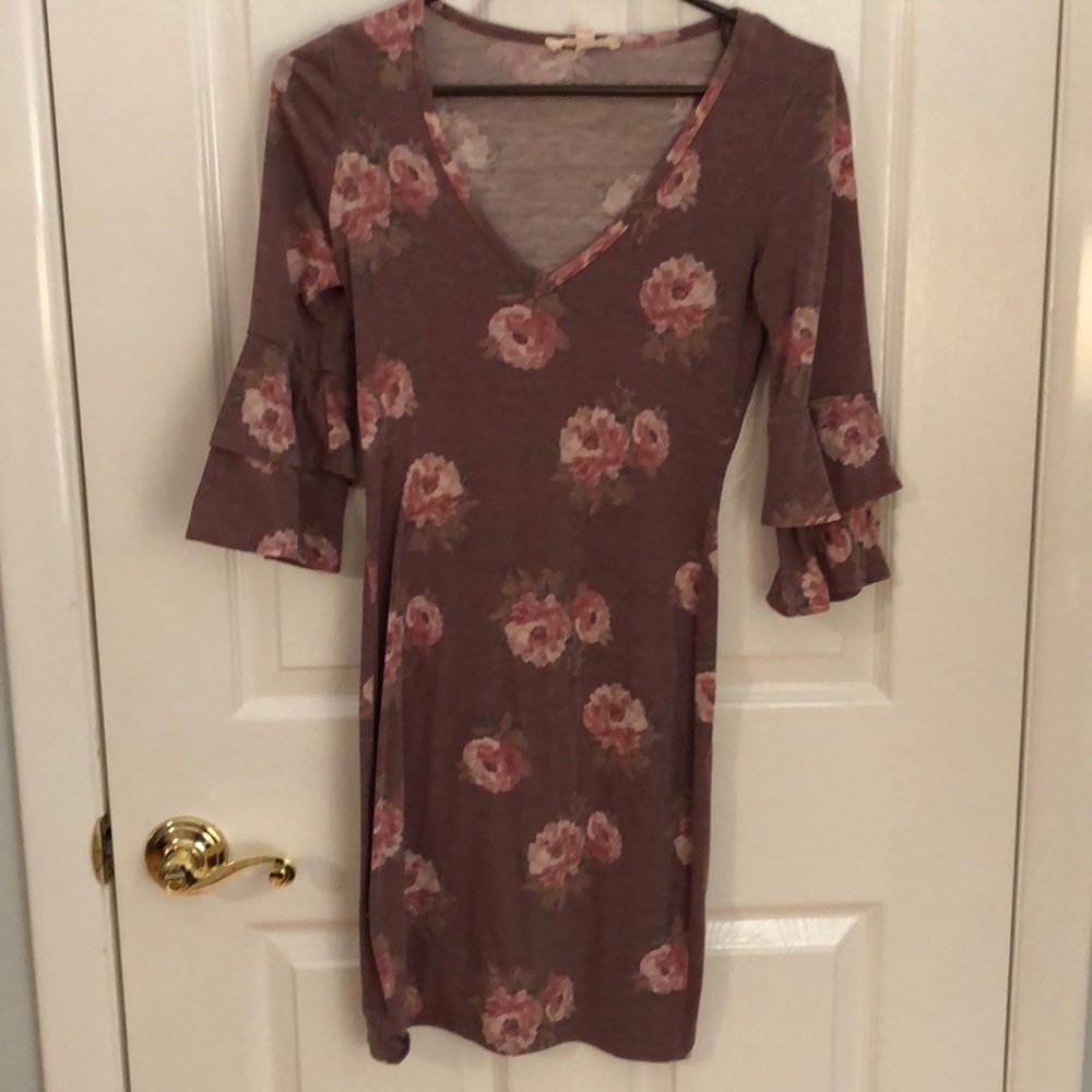 Floral Bodycon Dress